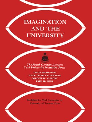 cover image of Imagination and the University